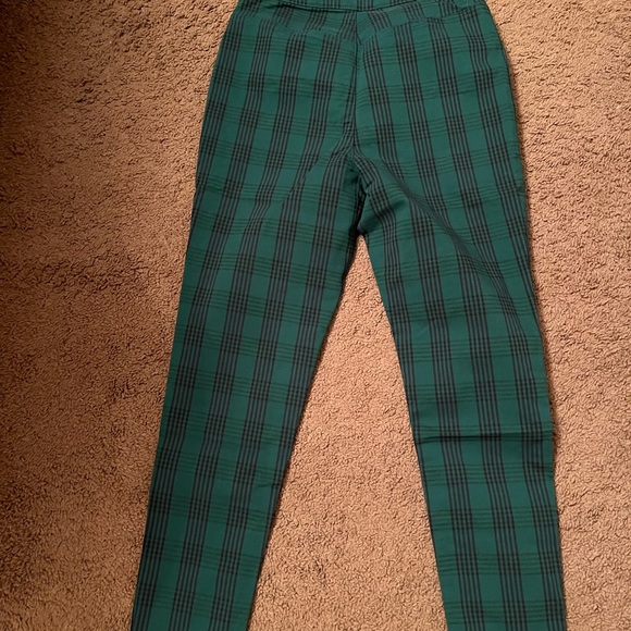 Plaid Skinny Pants > Jade Combo - Picture 6 of 9